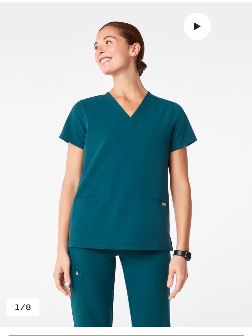 Casma Three-Pocket Scrub Top™